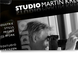 Webdesign für Fotostudio Martin Keuter, Marburg