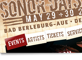 Webseite Sonordays 2010, Sonor, Bad Berleburg
