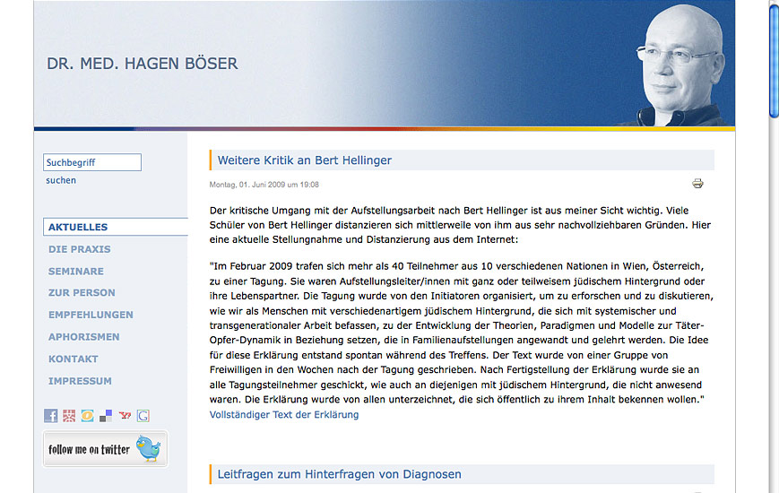 Webseite - IF Weinheim - Lehrtherapeuten