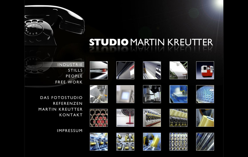 Webseite - Fotostudio Martin Kreutter