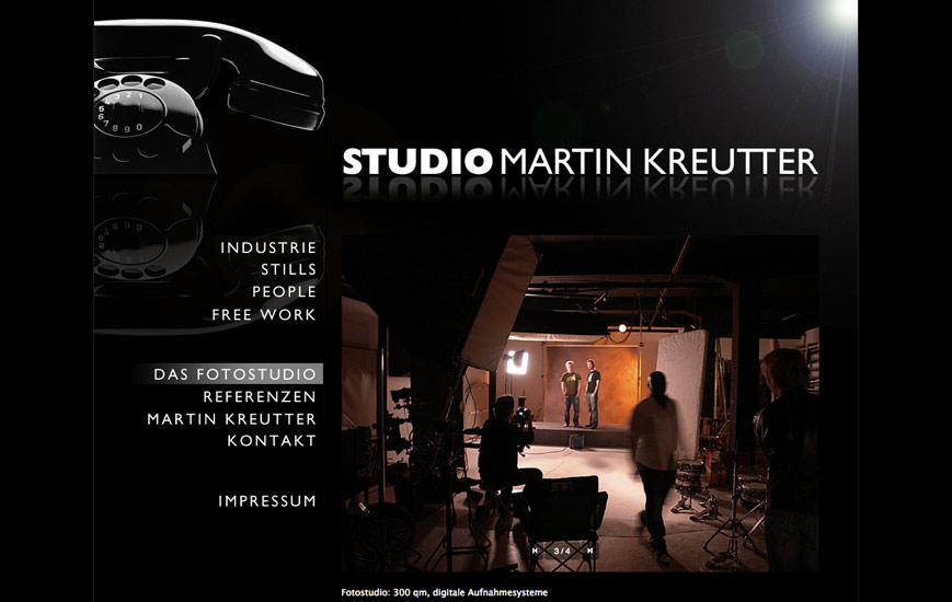 Webseite - Fotostudio Martin Kreutter