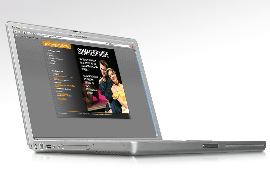 Webseite - Prinz Regent Theater