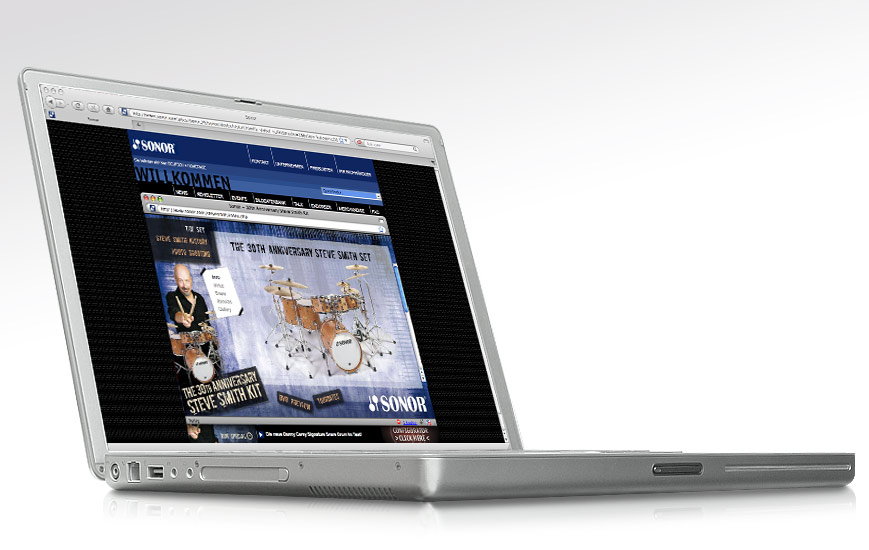 Webseite - Microsite Steve Smith