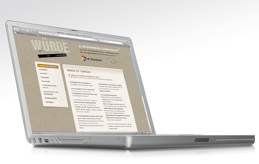 Webseite - IF Weinheim - Symposion